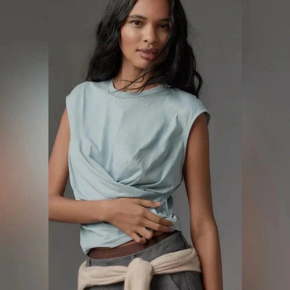 Anthropologie Tops - Anthropologie Baum und Pferdgarten Jasrah Top with decorative gems - Size XSmall
